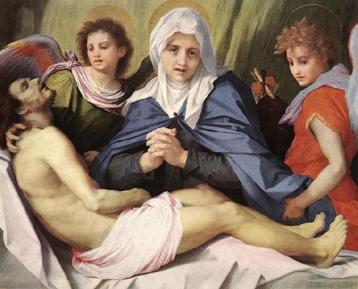Andrea del Sarto Lamentation of Christ oil painting image